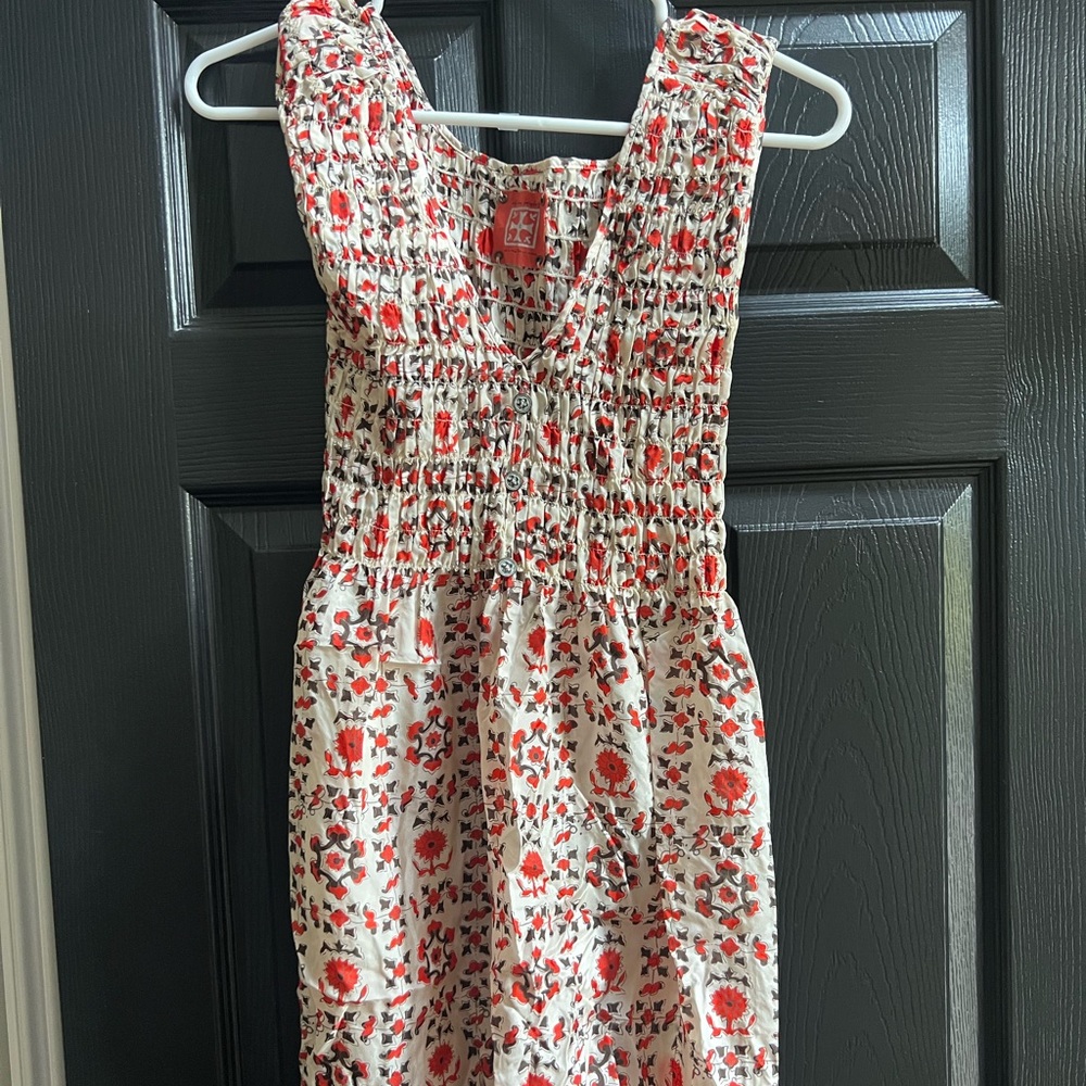 Free People Long Peplum Tank small